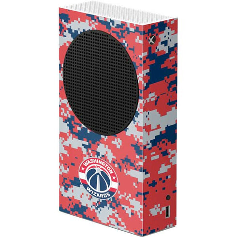 NBA Washington Wizards Camo Digi Xbox Series S Console Skin